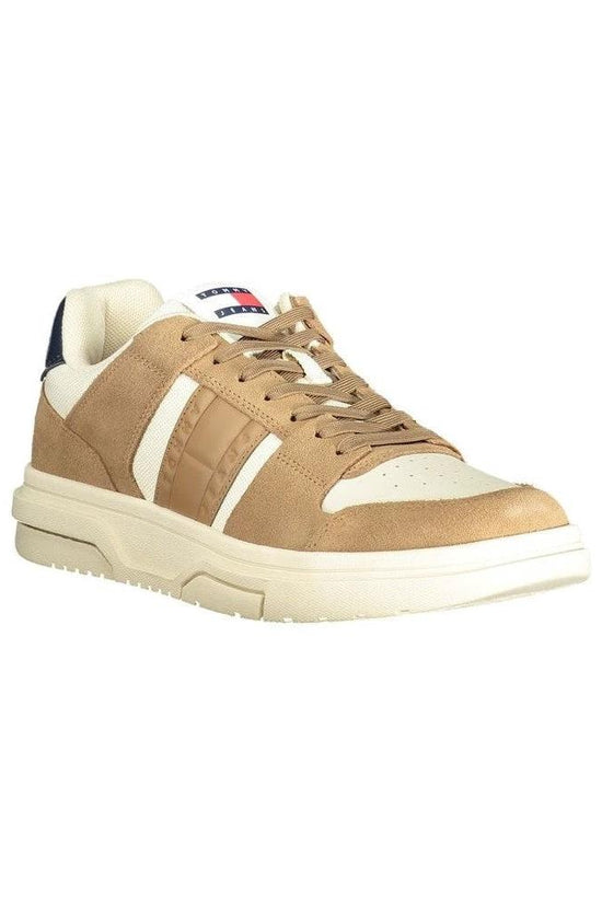 Tommy Hilfiger Court Leather Sneaker Beige | ELORÉ by Tommy Hilfiger
