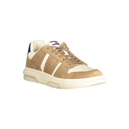 Tommy Hilfiger Court Leather Sneaker Beige | ELORÉ by Tommy Hilfiger