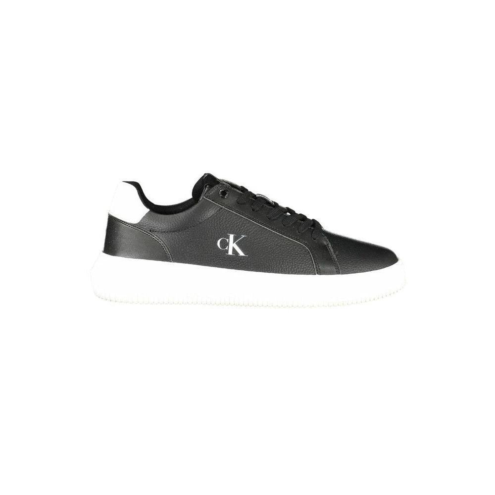 Calvin Klein Sneaker Glatt Leder Unisex Schwarz | ELORÉ by Calvin Klein