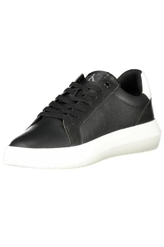 Calvin Klein Sneaker Glatt Leder Unisex Schwarz | ELORÉ by Calvin Klein