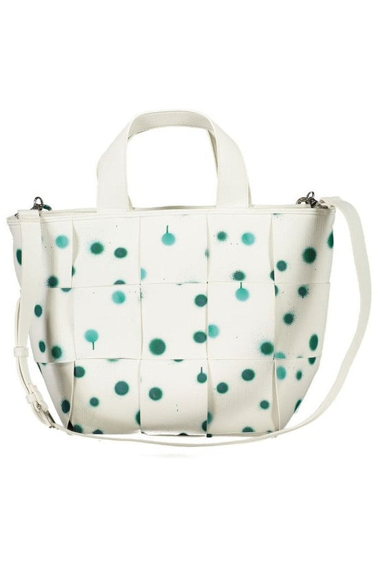 Desigual Handtasche Weiß Mit Türkis Klecks | ELORÉ by Desigual