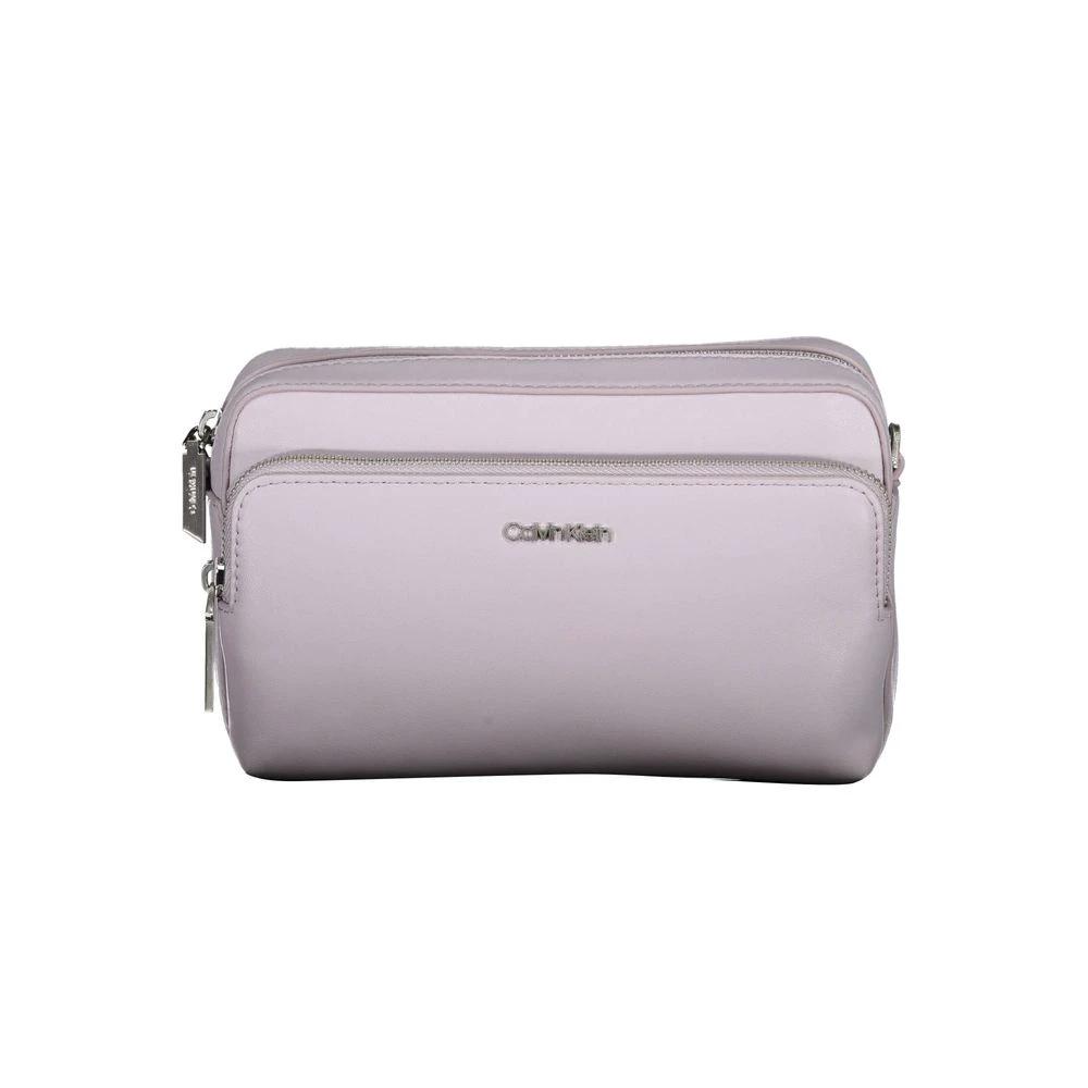 Calvin Klein Lila Polyester Handtasche by Calvin Klein