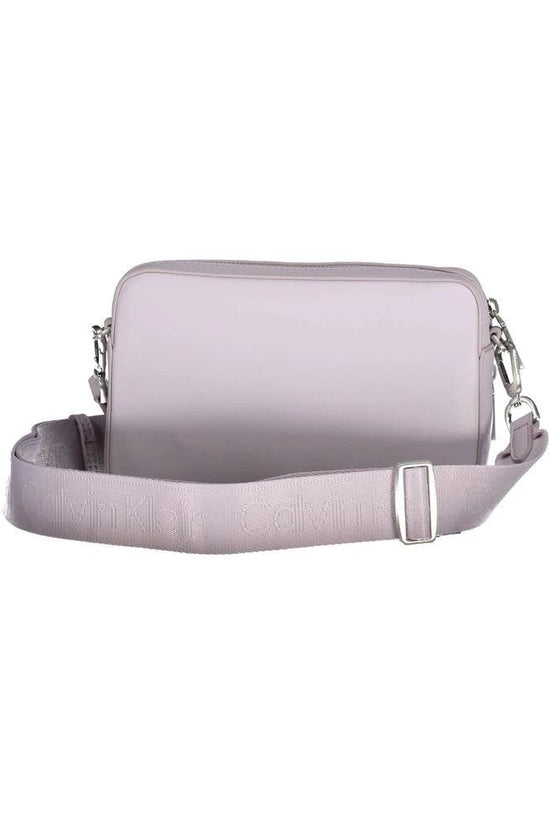 Calvin Klein Lila Polyester Handtasche by Calvin Klein