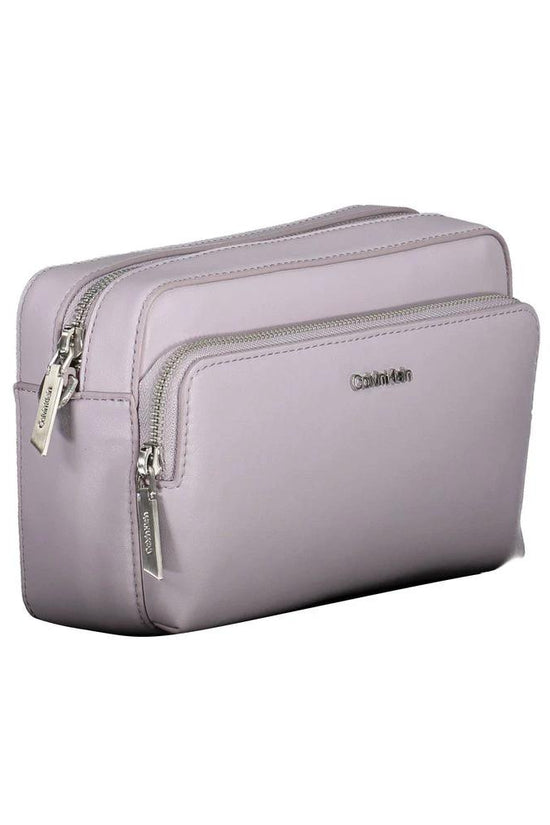 Calvin Klein Lila Polyester Handtasche by Calvin Klein