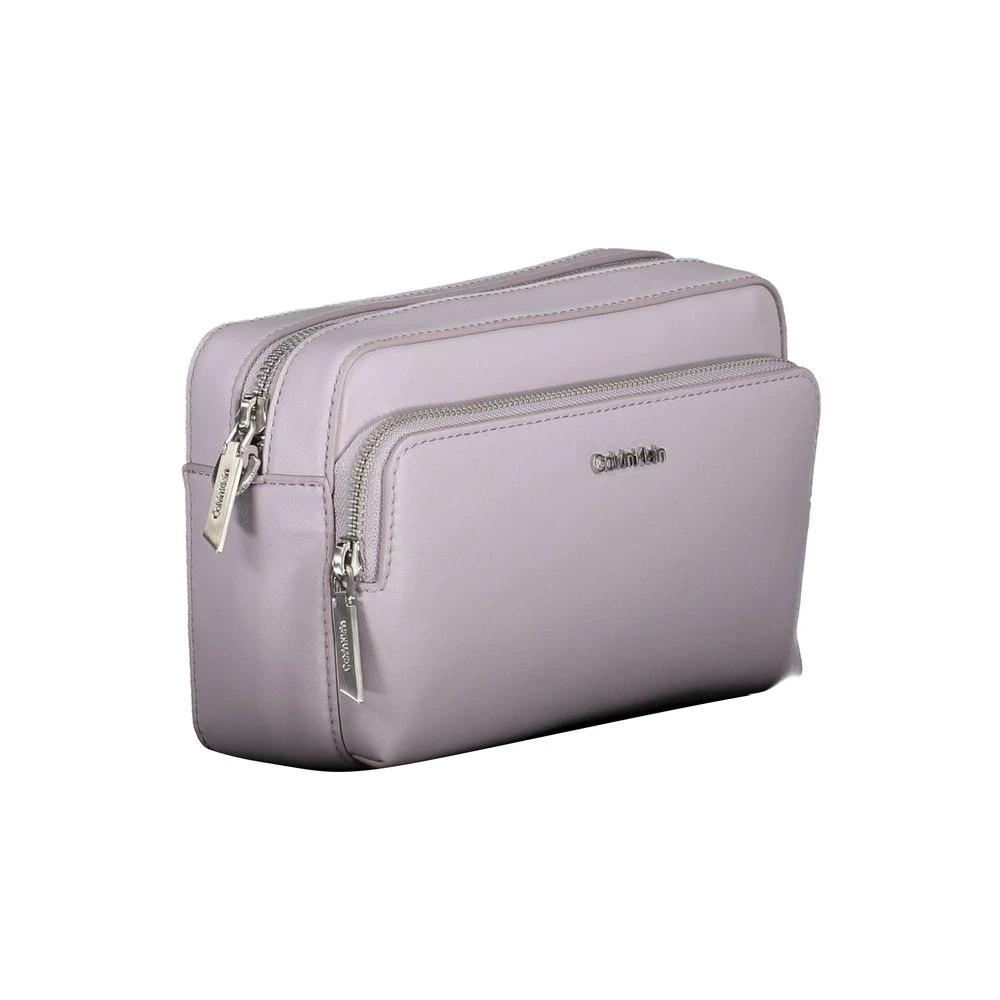 Calvin Klein Lila Polyester Handtasche by Calvin Klein