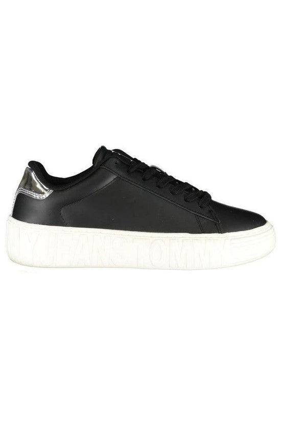 Tommy Hilfiger Monogram Luxe Sneaker Schwarz | ELORÉ by Tommy Hilfiger
