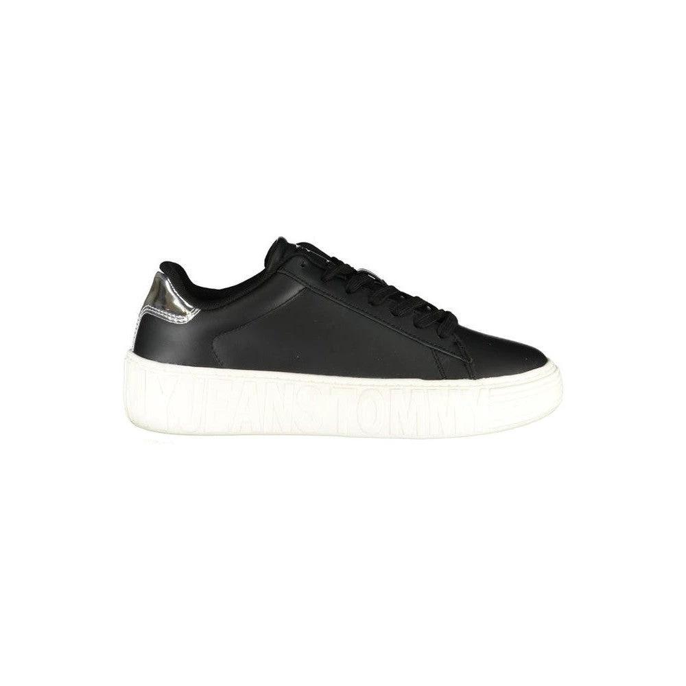 Tommy Hilfiger Monogram Luxe Sneaker Schwarz | ELORÉ by Tommy Hilfiger