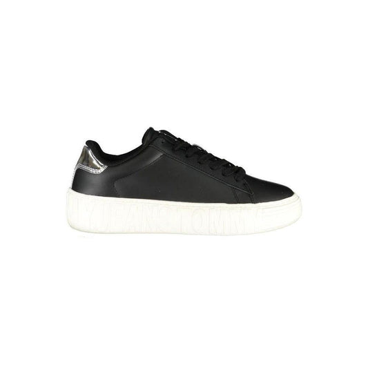 Tommy Hilfiger Monogram Luxe Sneaker Schwarz | ELORÉ by Tommy Hilfiger