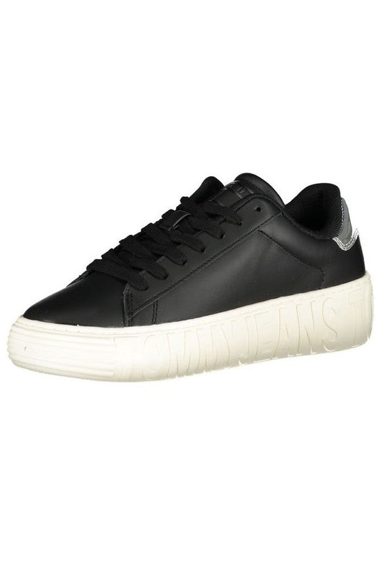 Tommy Hilfiger Monogram Luxe Sneaker Schwarz | ELORÉ by Tommy Hilfiger
