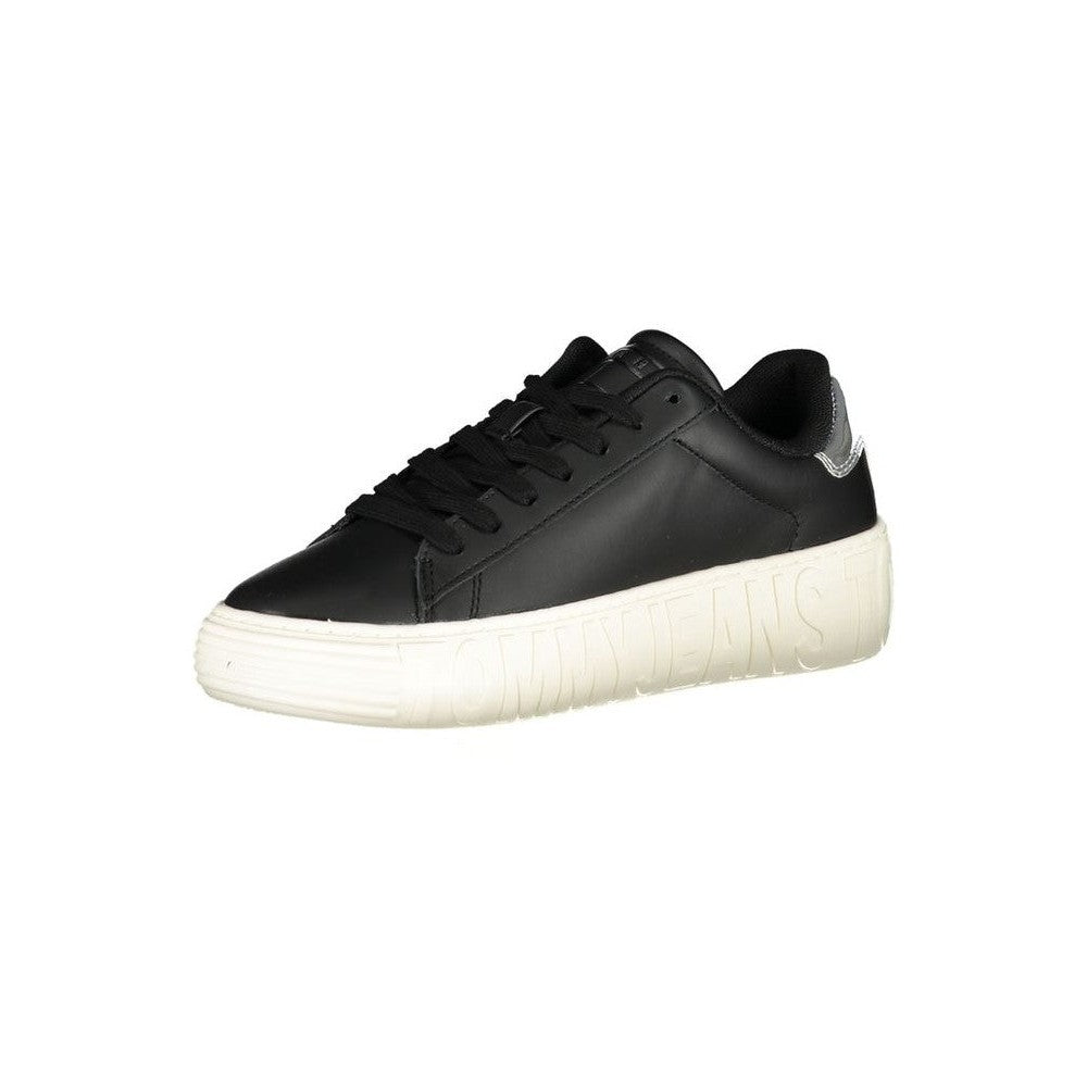 Tommy Hilfiger Monogram Luxe Sneaker Schwarz | ELORÉ by Tommy Hilfiger