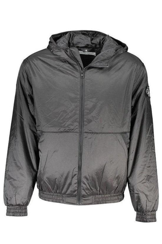 Calvin Klein Langärmlige Kapuzenjacke Schwarz | ELORÉ by Calvin Klein