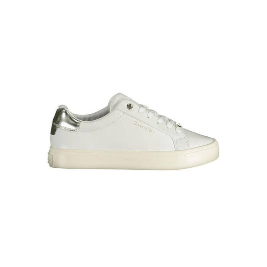 Calvin Klein Sneaker Weiß Metallic Creme Perlmutt | ELORÉ by Calvin Klein