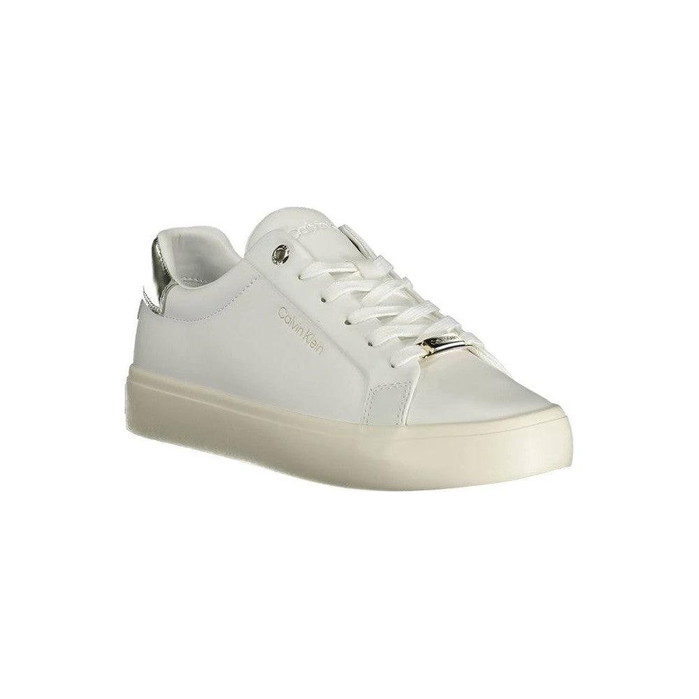 Calvin Klein Sneaker Weiß Metallic Creme Perlmutt | ELORÉ by Calvin Klein
