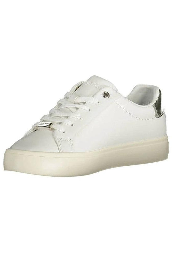 Calvin Klein Sneaker Weiß Metallic Creme Perlmutt | ELORÉ by Calvin Klein