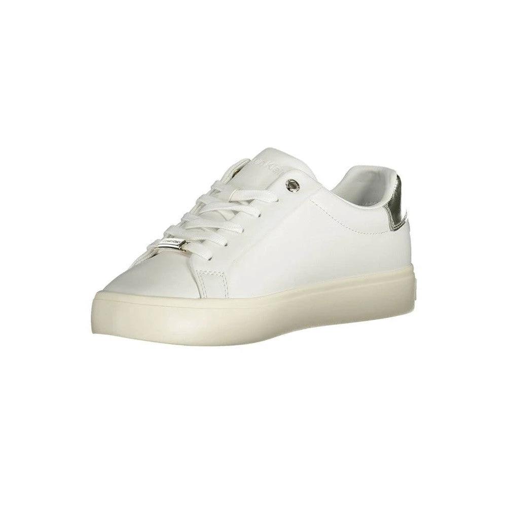 Calvin Klein Sneaker Weiß Metallic Creme Perlmutt | ELORÉ by Calvin Klein