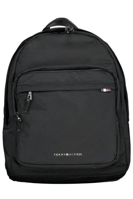 Tommy Hilfiger Logo Patch Rucksack Schwarz | ELORÉ by Tommy Hilfiger