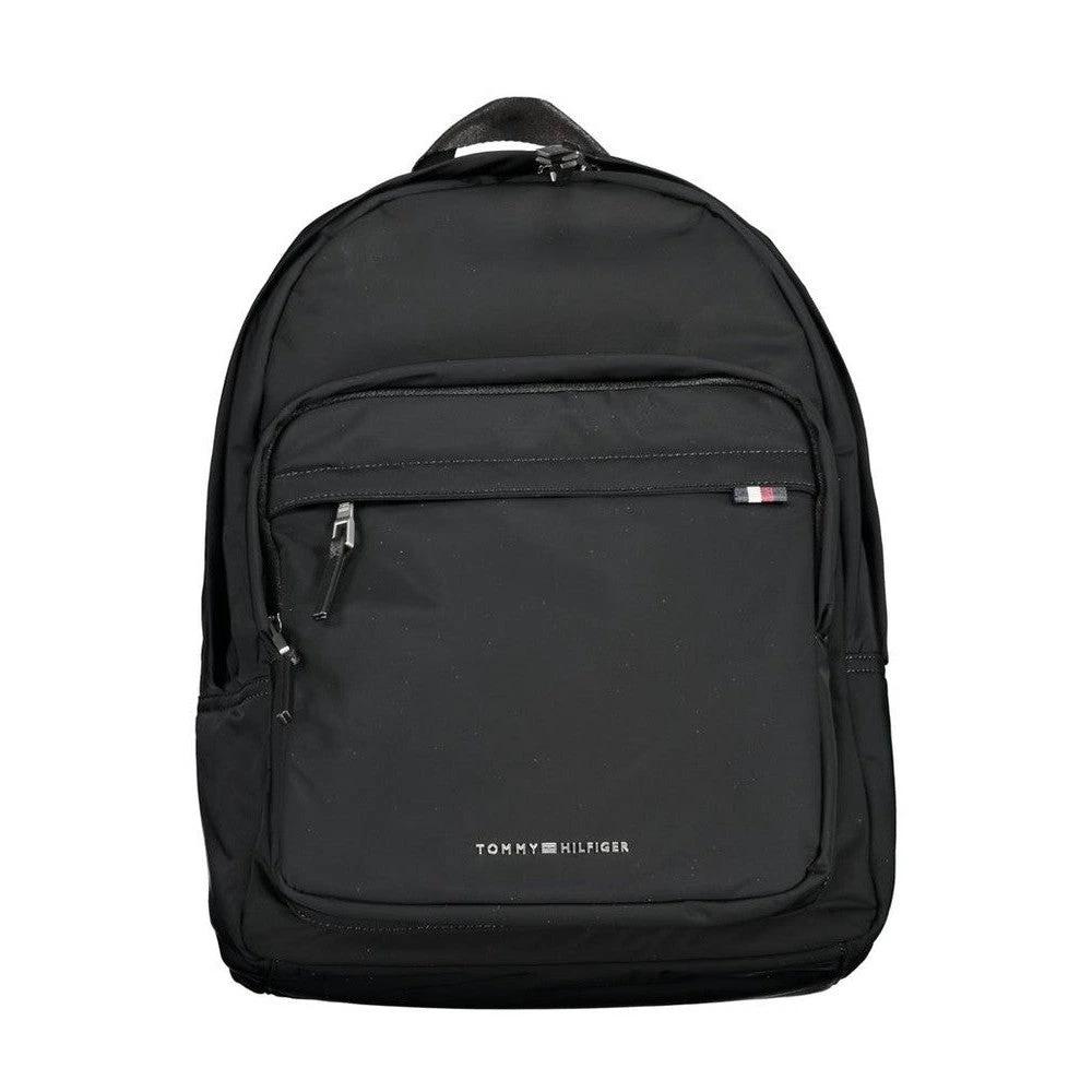 Tommy Hilfiger Logo Patch Rucksack Schwarz | ELORÉ by Tommy Hilfiger