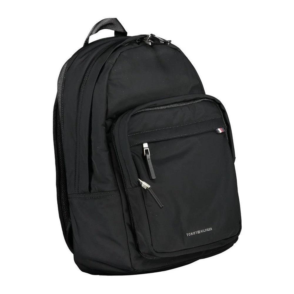 Tommy Hilfiger Logo Patch Rucksack Schwarz | ELORÉ by Tommy Hilfiger