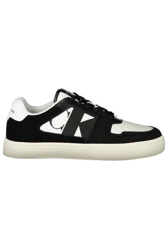 Manhattan Sneaker Weiß Leder Obermaterial Bequem | ELORÉ by Calvin Klein