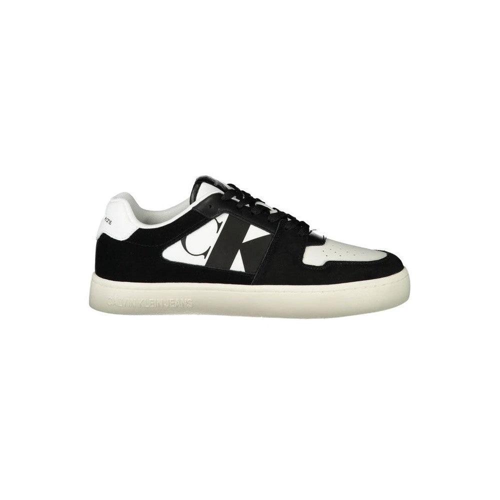 Manhattan Sneaker Weiß Leder Obermaterial Bequem | ELORÉ by Calvin Klein