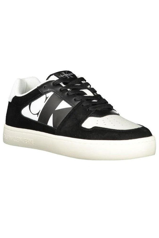 Manhattan Sneaker Weiß Leder Obermaterial Bequem | ELORÉ by Calvin Klein