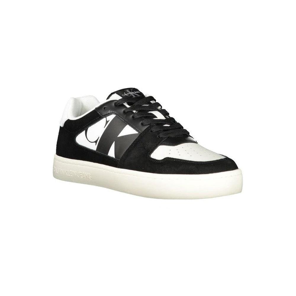 Manhattan Sneaker Weiß Leder Obermaterial Bequem | ELORÉ by Calvin Klein