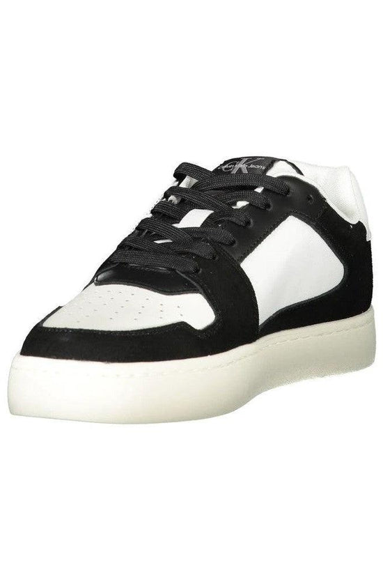 Manhattan Sneaker Weiß Leder Obermaterial Bequem | ELORÉ by Calvin Klein
