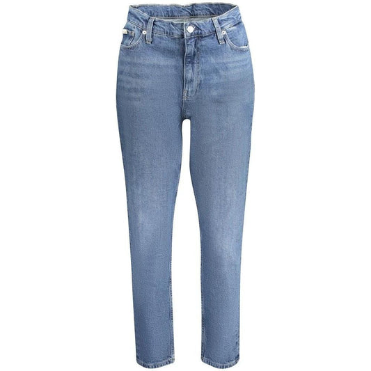 Alexander McQueen Premium High Rise Jeans Blau | ELORÉ by Calvin Klein