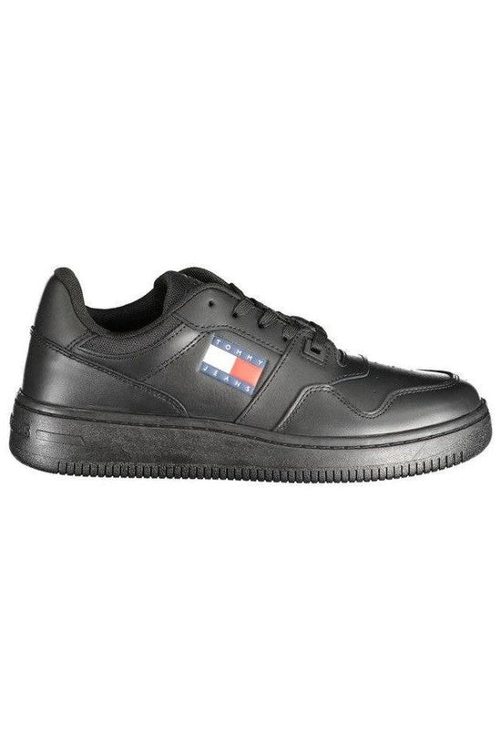 Tommy Hilfiger Cupsole Leather Sneaker Schwarz | ELORÉ by Tommy Hilfiger