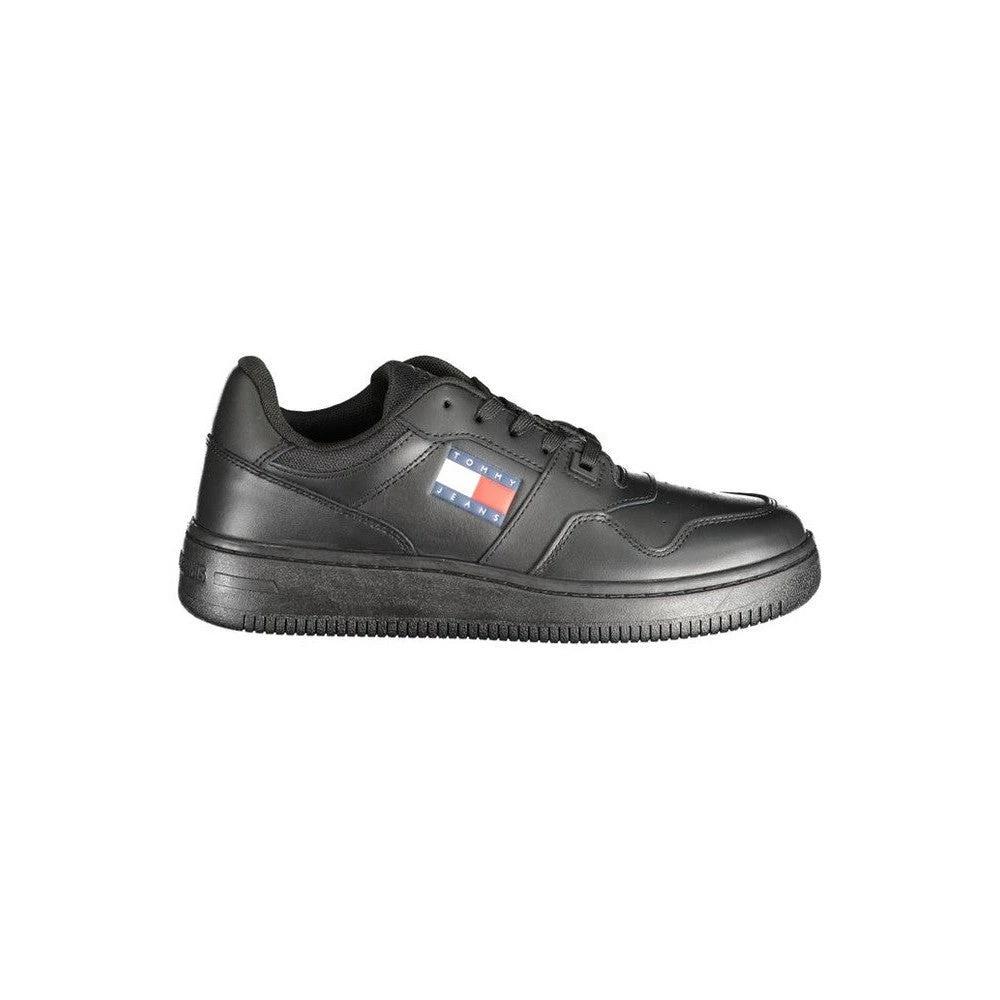 Tommy Hilfiger Cupsole Leather Sneaker Schwarz | ELORÉ by Tommy Hilfiger