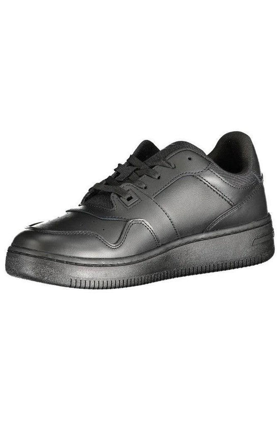 Tommy Hilfiger Cupsole Leather Sneaker Schwarz | ELORÉ by Tommy Hilfiger