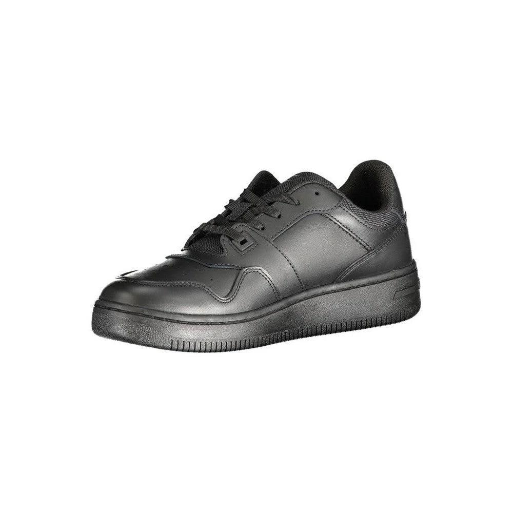 Tommy Hilfiger Cupsole Leather Sneaker Schwarz | ELORÉ by Tommy Hilfiger