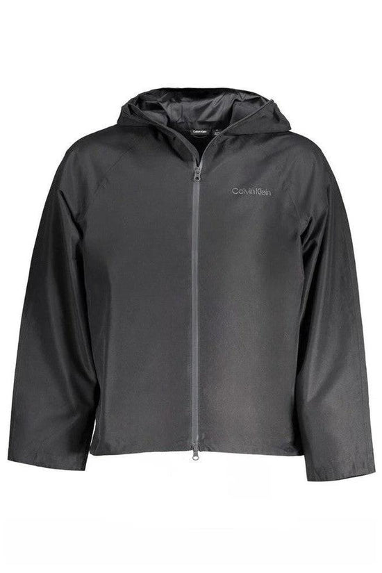 Calvin Klein Windbreaker Jacke Mit Kapuze Schwarz | ELORÉ by Calvin Klein