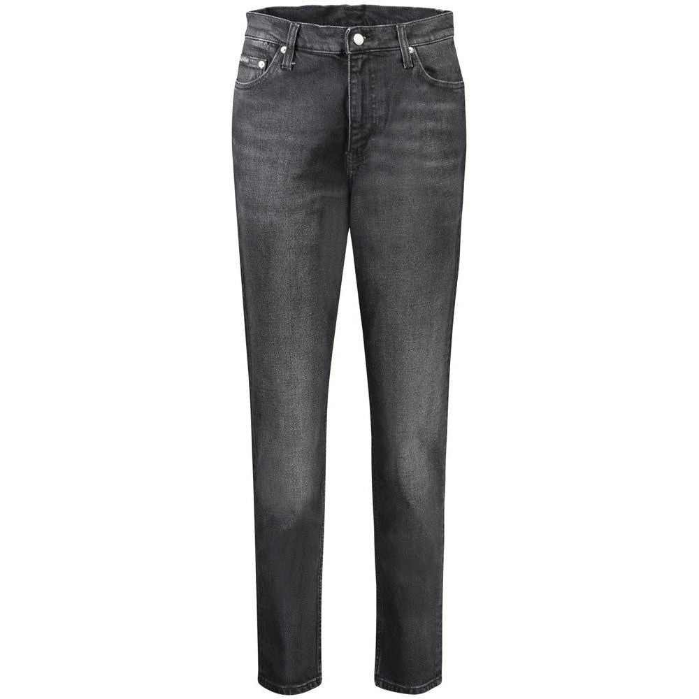 Calvin Klein Mom Jeans High Rise Damen Schwarz | ELORÉ by Calvin Klein