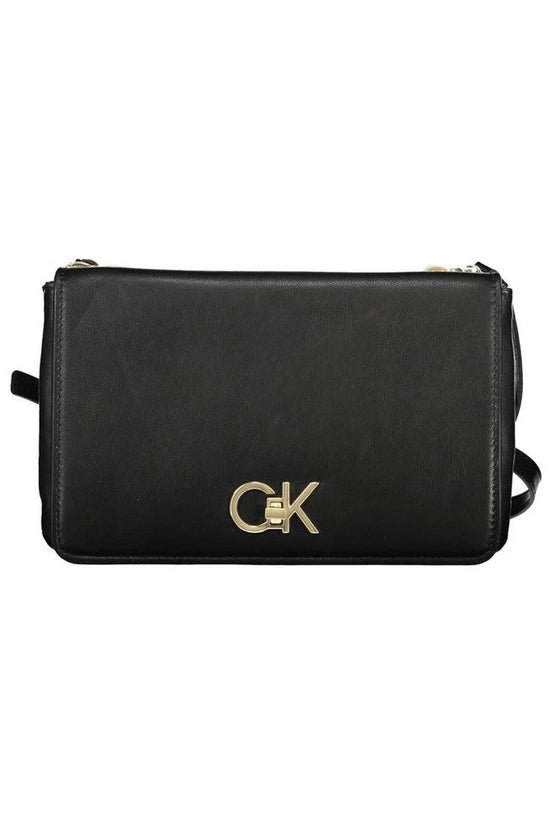 Calvin Klein Schultertasche Schwarz Glänzend | ELORÉ by Calvin Klein