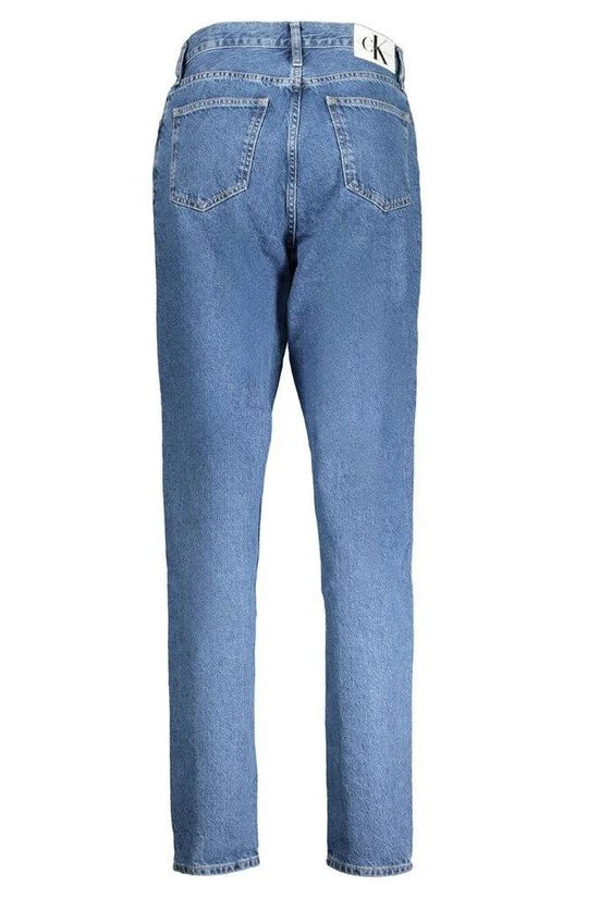 Alexander McQueen Mom Jeans Indigoblau Washed | ELORÉ by Calvin Klein