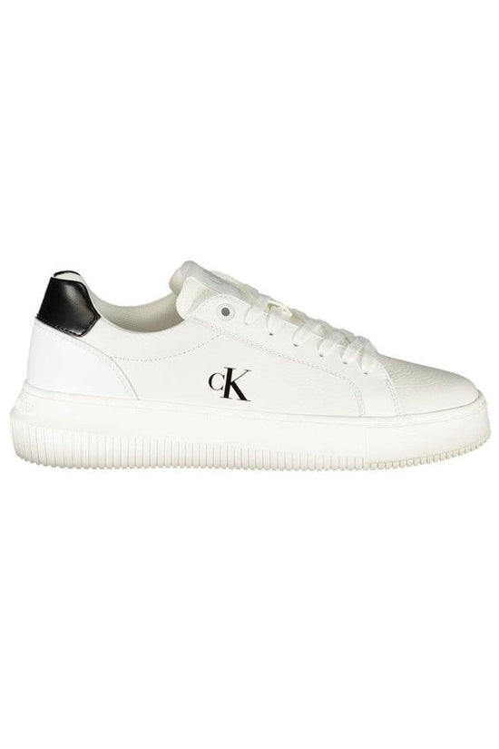 Calvin Klein Cupsole Sneaker Premium Leder Weiß | ELORÉ by Calvin Klein