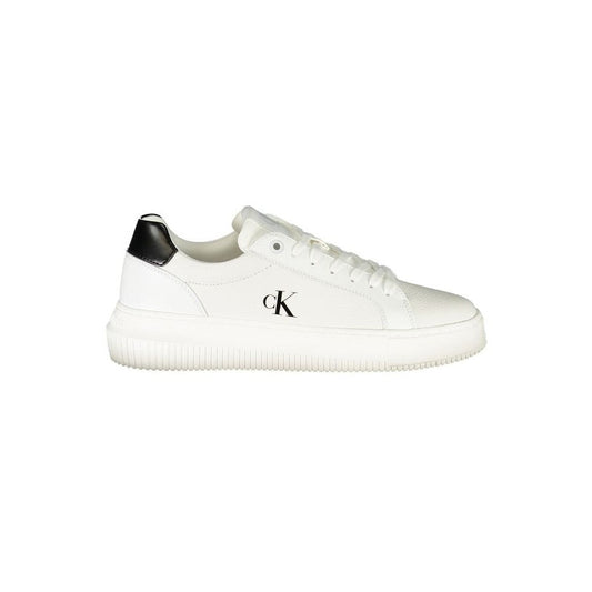 Calvin Klein Cupsole Sneaker Premium Leder Weiß | ELORÉ by Calvin Klein