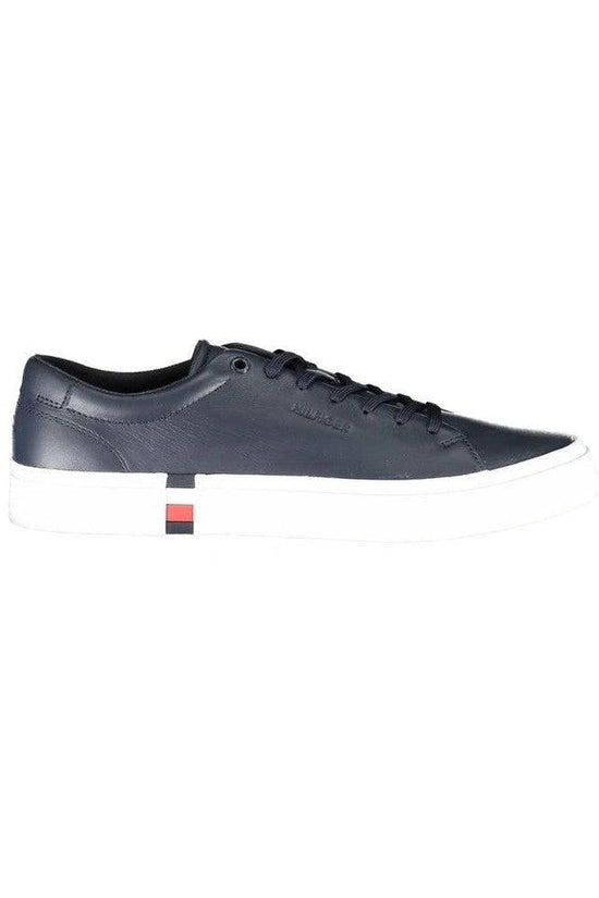 Tommy Hilfiger Cupsole Sneaker Leder Dunkelblau | ELORÉ by Tommy Hilfiger