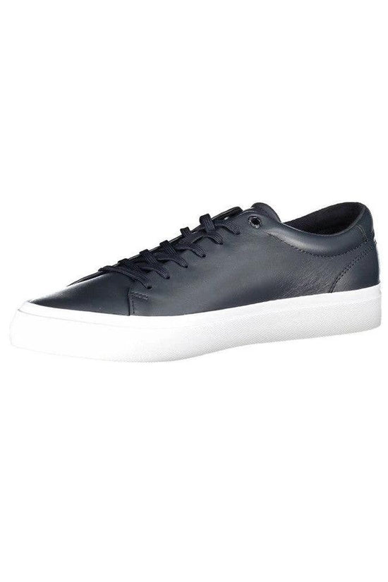 Tommy Hilfiger Cupsole Sneaker Leder Dunkelblau | ELORÉ by Tommy Hilfiger