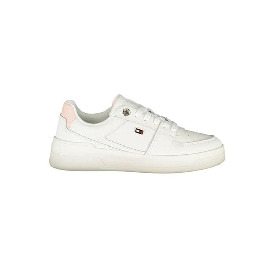 Tommy Hilfiger Patent Platform Sneaker Weiß | ELORÉ by Tommy Hilfiger