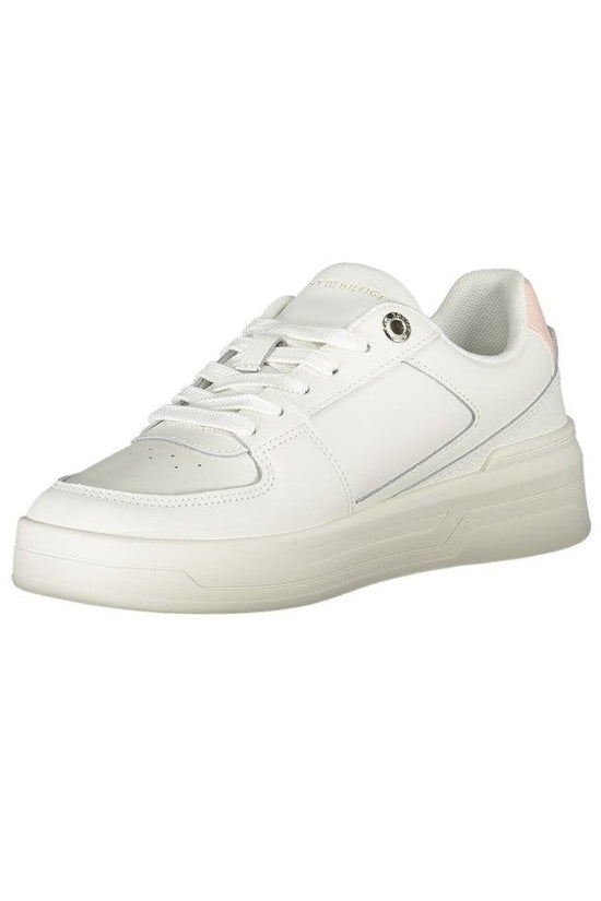 Tommy Hilfiger Patent Platform Sneaker Weiß | ELORÉ by Tommy Hilfiger