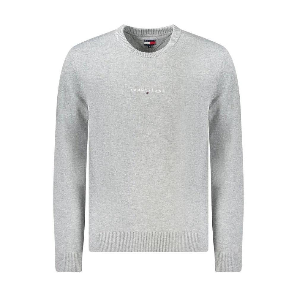 Tommy Hilfiger Jeans Pullover Hellgrau Meliert | ELORÉ by Tommy Hilfiger