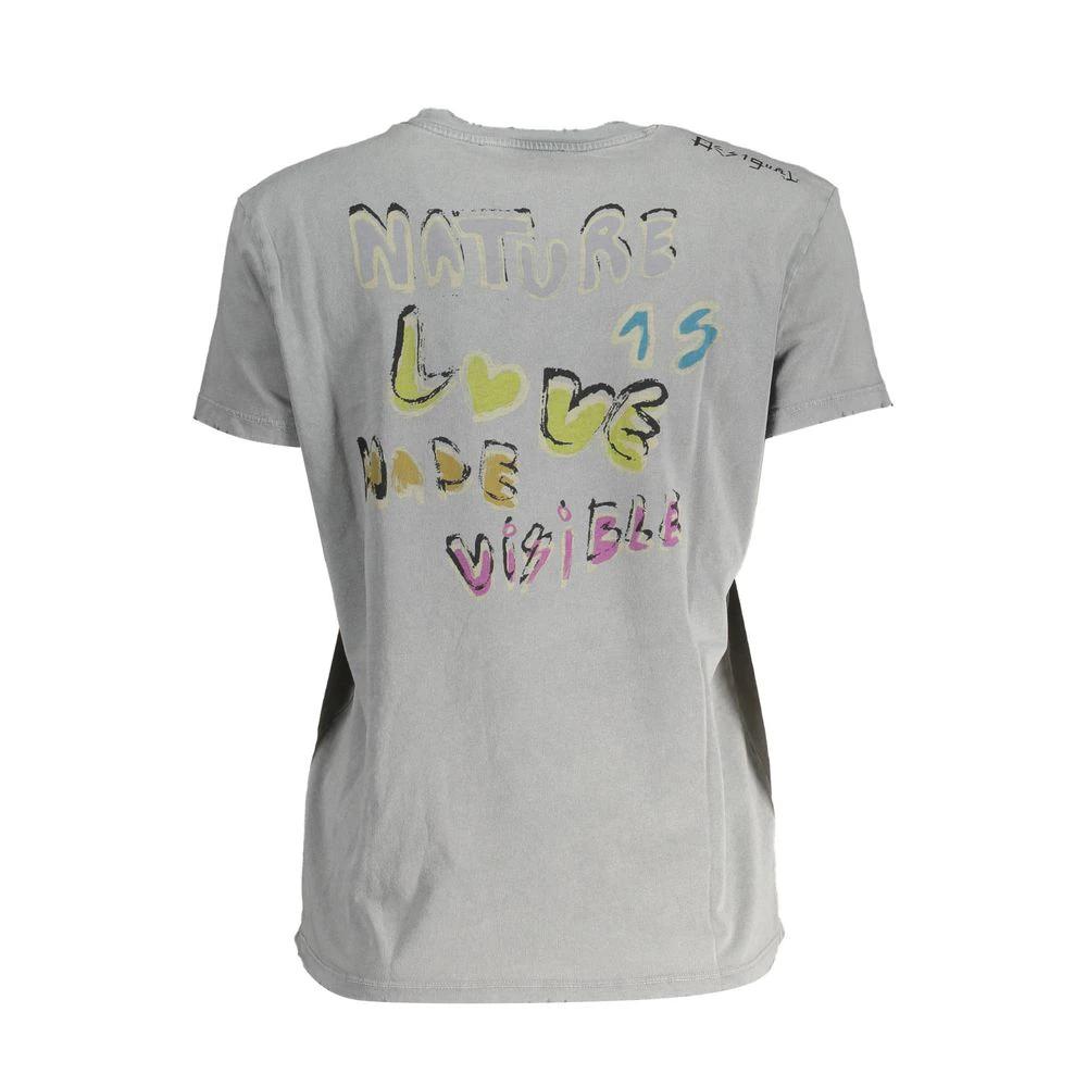 Desigual  T-Shirt Grau | ELORÉ