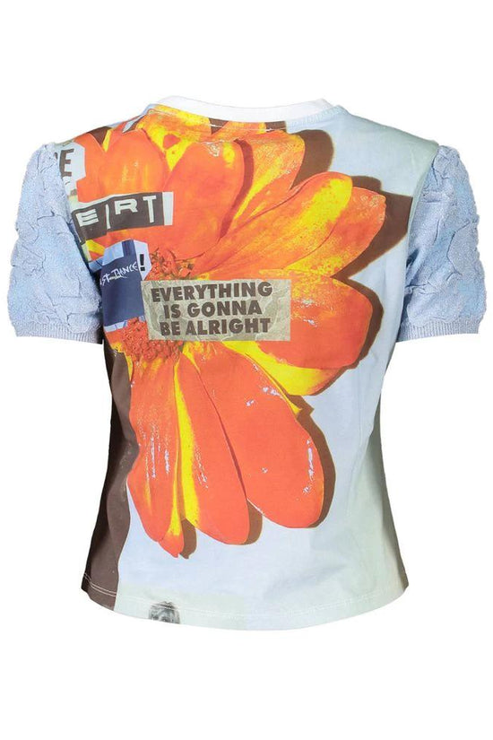Desigual Baumwoll-T-Shirt in Blau by Desigual