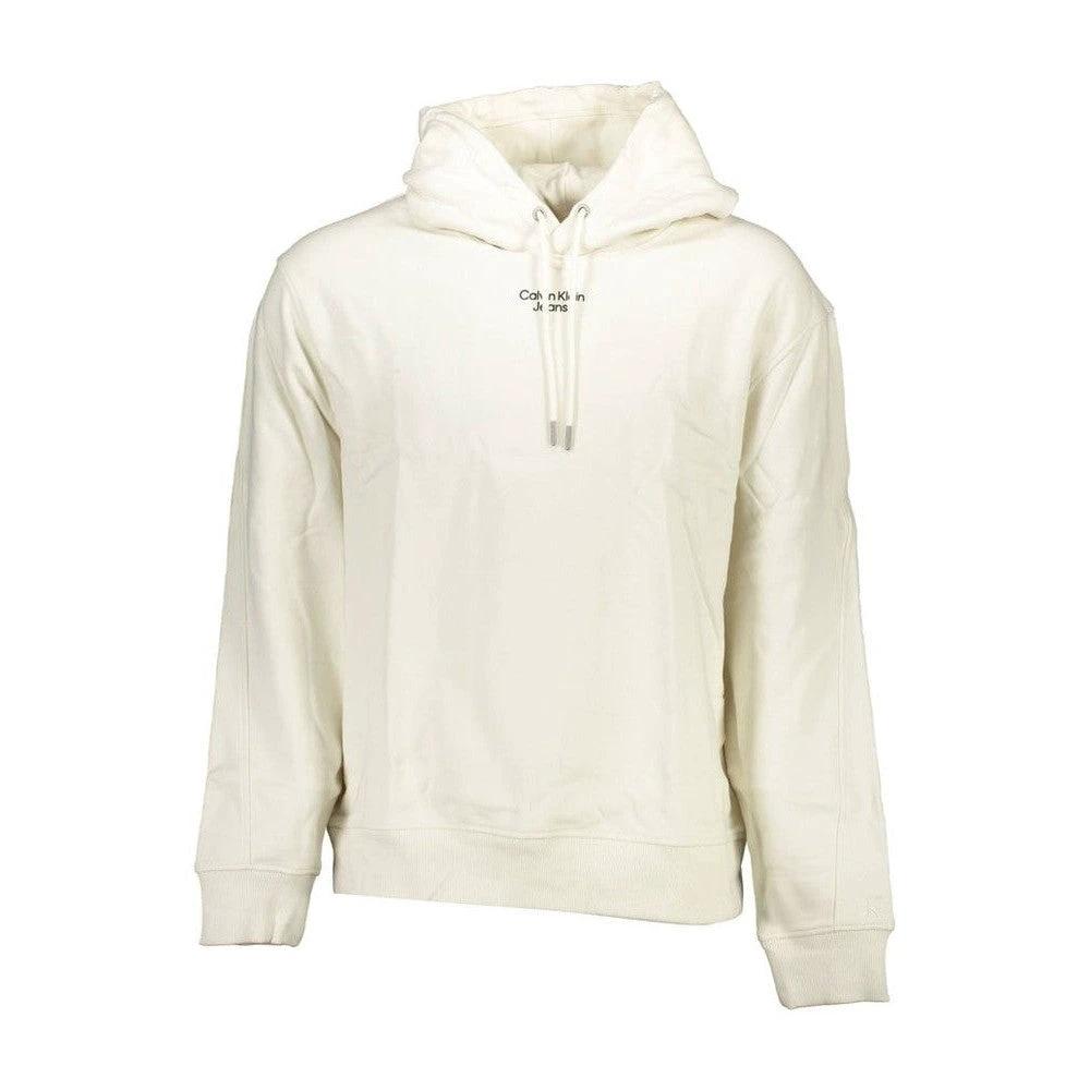 Calvin Klein Jeans Eleganter Kapuzenpullover Weiß | ELORÉ by Calvin Klein