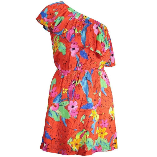 Kleid Orange Blumenmuster by Desigual