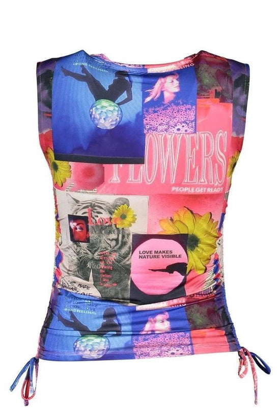 Desigual Tanktop Blau | ELORÉ by Desigual