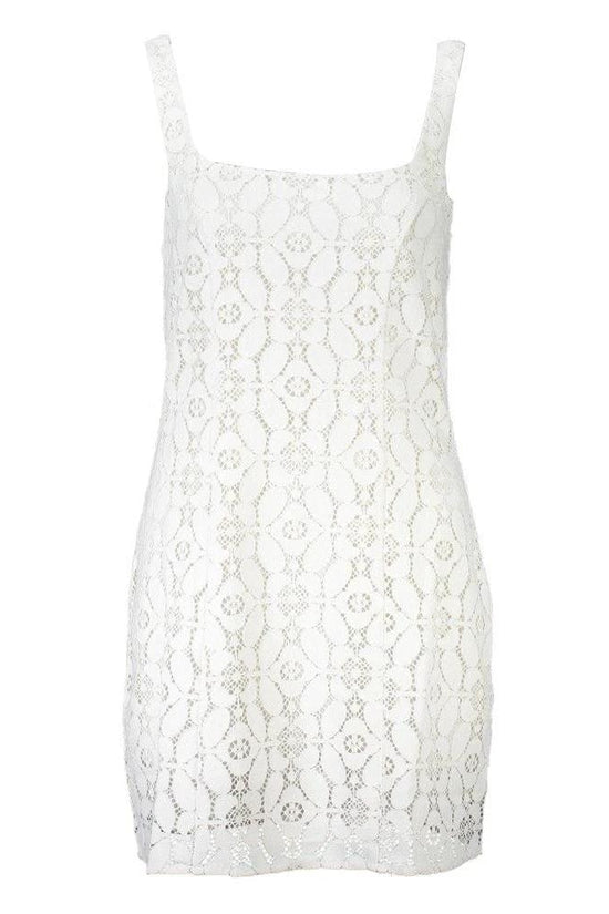 Desigual Spitzenkleid Raffinierte Spitze Weiß | ELORÉ by Desigual