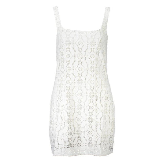 Desigual Spitzenkleid Raffinierte Spitze Weiß | ELORÉ by Desigual